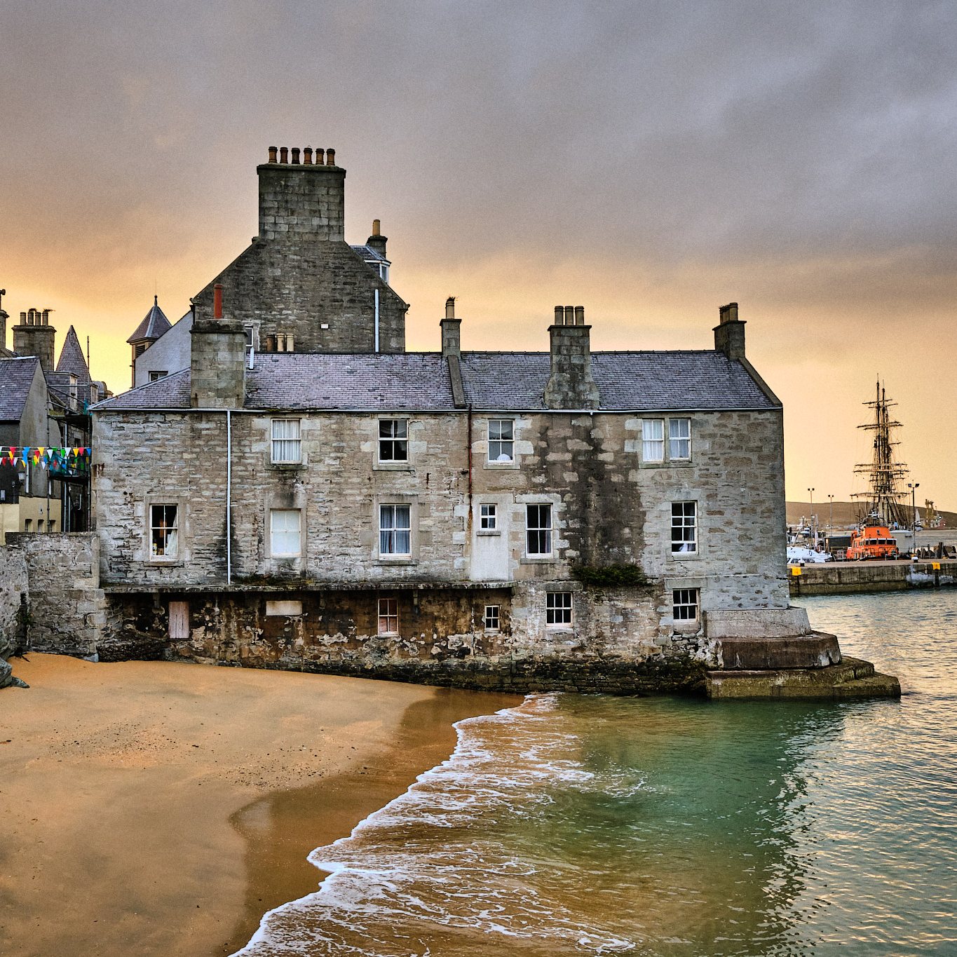 Shetland, Île principale, Lerwick